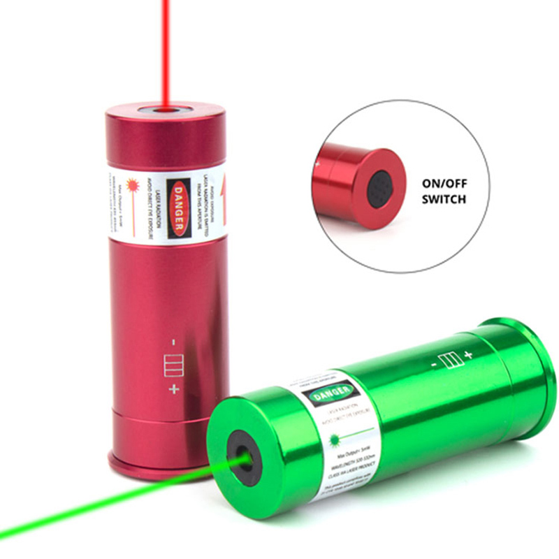 12GA Laser Verde Boresighter 12GA Laser Bore Sight com ON/OFF