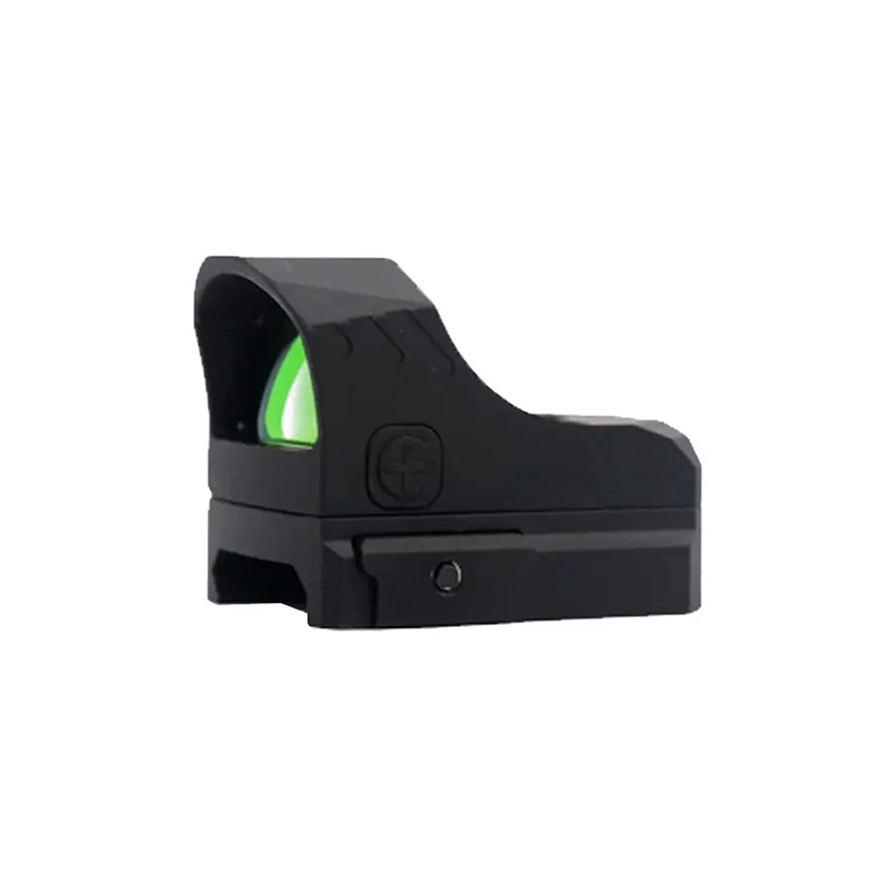 Acessórios PRETOS de caça EQC 1X24 1X Red Dot Sight óptico