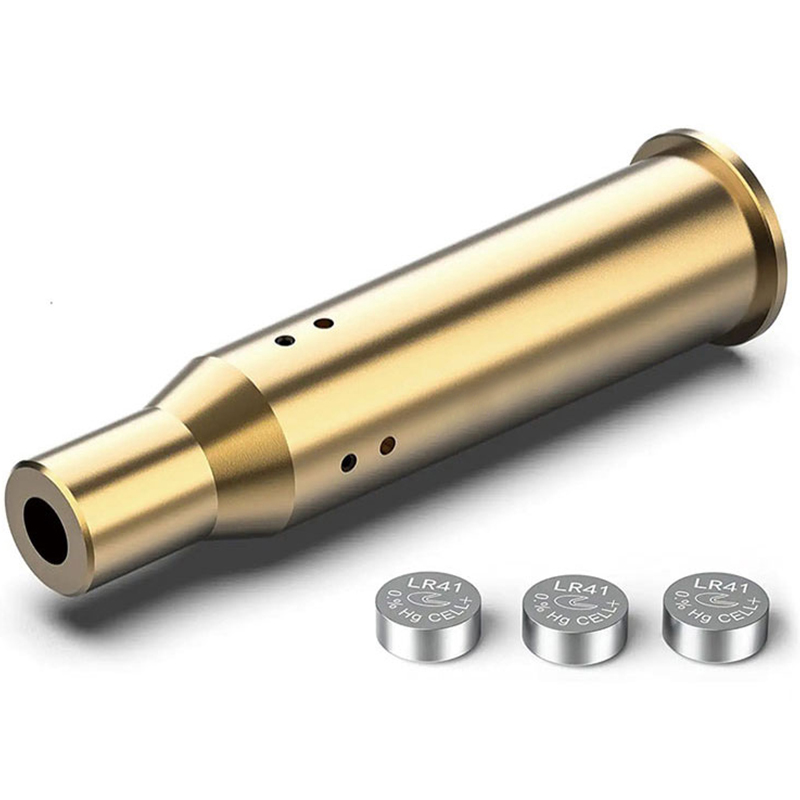 Feyachi Bore Sight 7.62x54R Red Laser Bore Sighter com 3 conjuntos de baterias