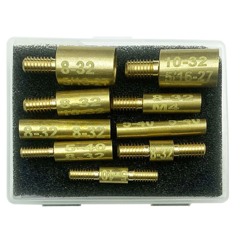 Adaptadores de conexão para limpeza de armas de tamanhos personalizados