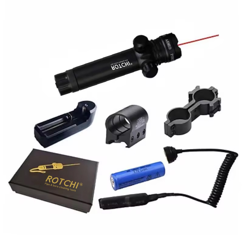 Escopo laser de caça com interruptor de pressão