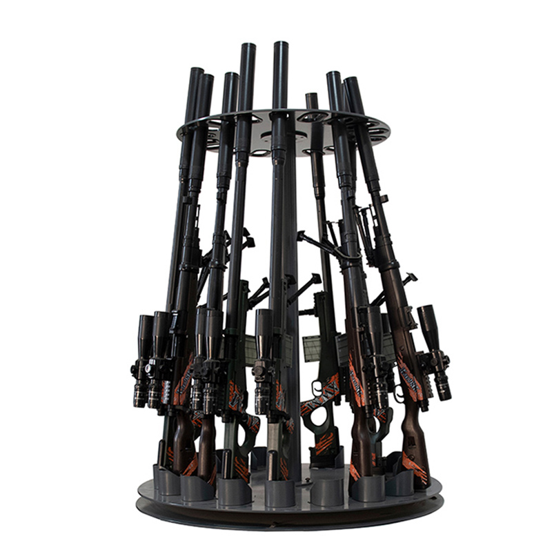Expositores giratórios para armas