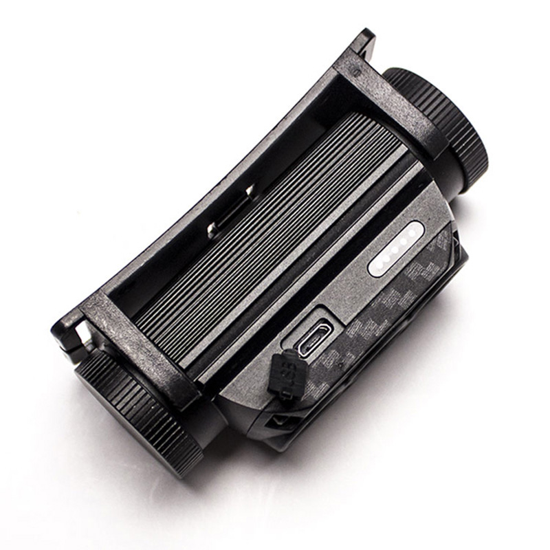 Sensor inteligente à prova d'água farol led de carregamento USB de 10 modos