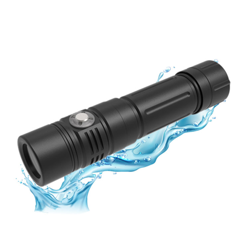 Lanterna de mergulho LED IPX8 profissional SST40