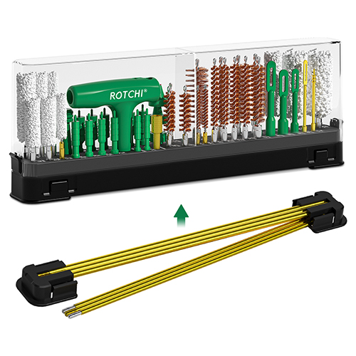 Kit universal de limpeza de armas, acessórios profissionais, suprimentos universais para todas as armas, kit de limpeza